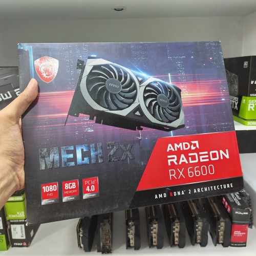 MSI RADEON RX 6600 MECH 2X 8G USED (CONFIG ONLY)