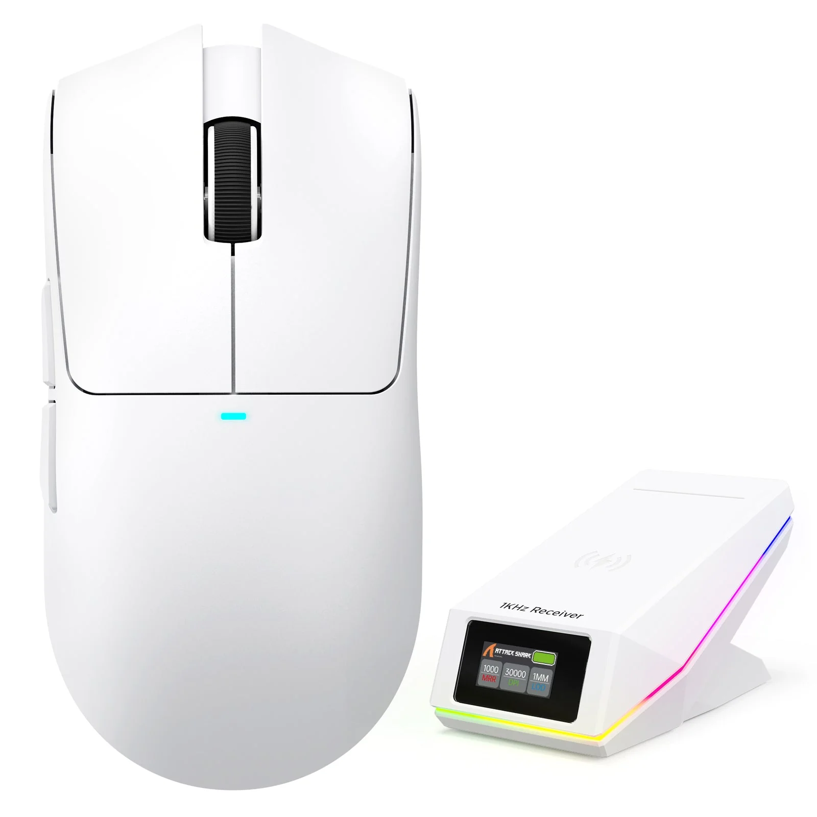 ATTACK SHARK X11 PRO V2 Wireless Gaming Mouse WHITE/BLACK