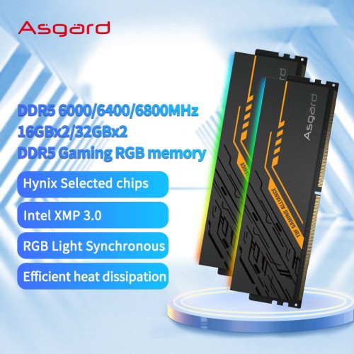 ASGARD TUF DDR5 RAM 2x16GB (32GB) 6400mhz - JTS dz